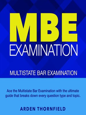 cover image of MBE Examination